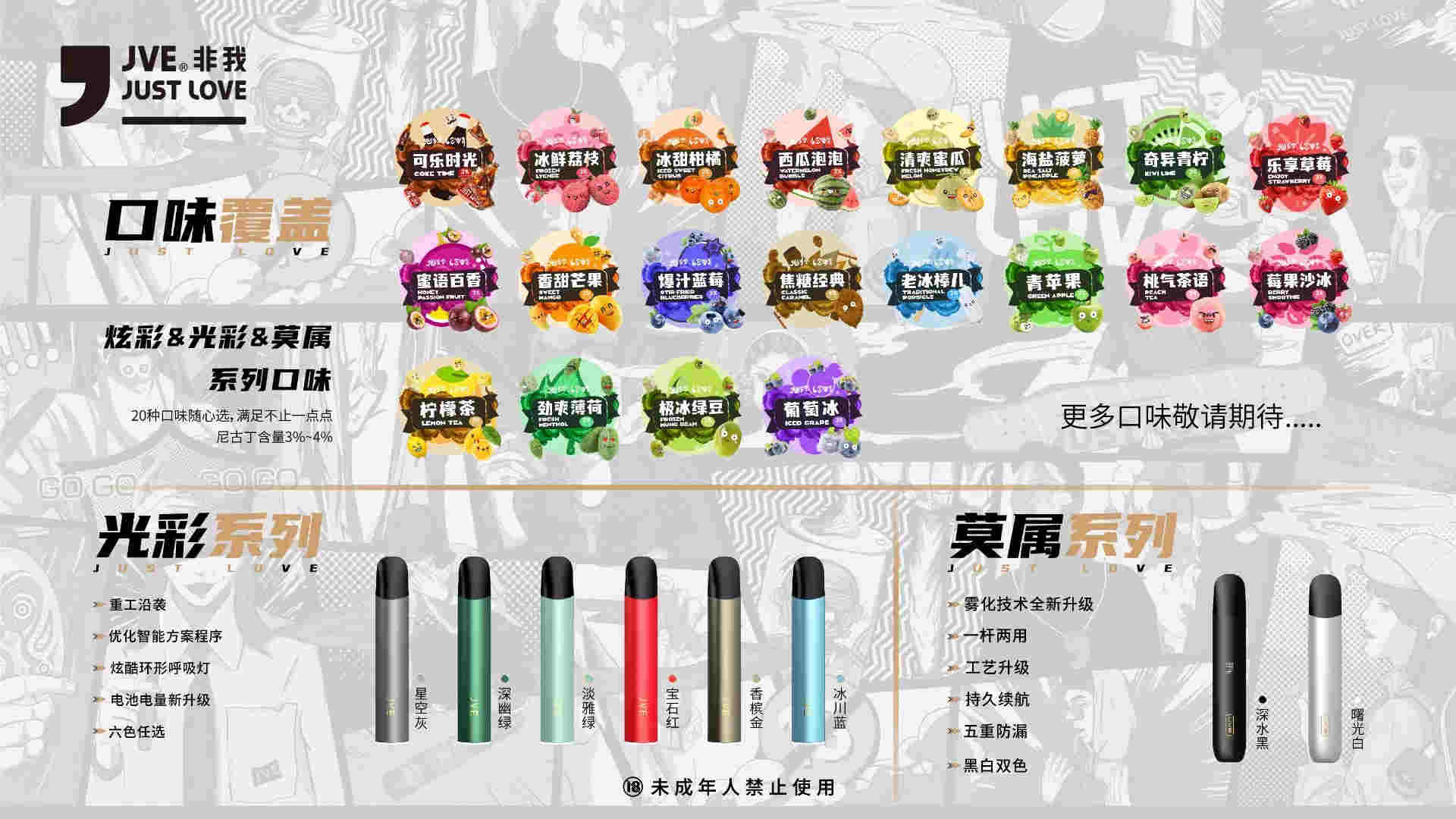 jve非我电子雾化烟价格低廉,带头挑起了行业的价格战